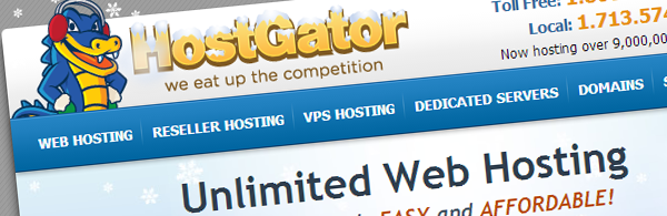 Top 5 Best Web Hosting WordPress - 3 is Hostgator